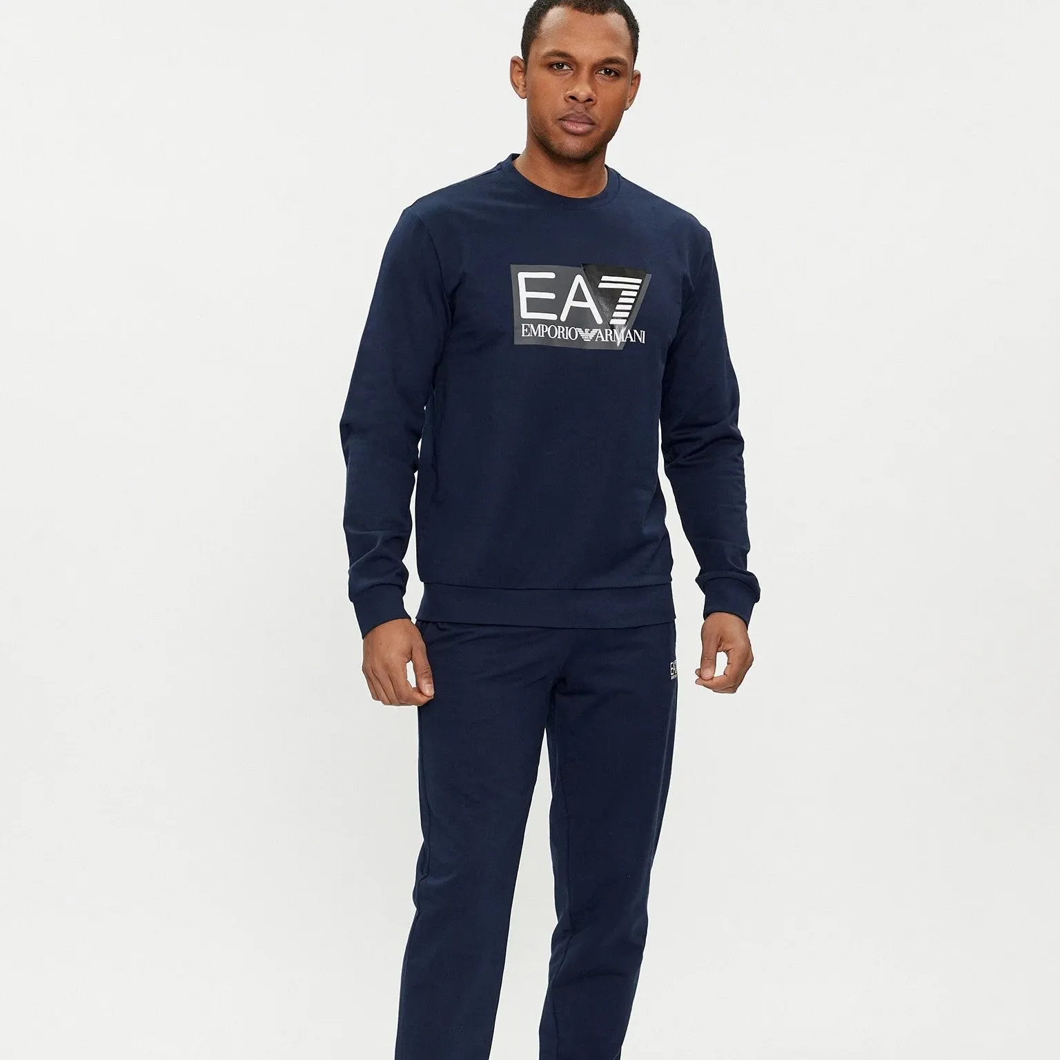 EA7 Visibility Crew-Neck Sweatshirt