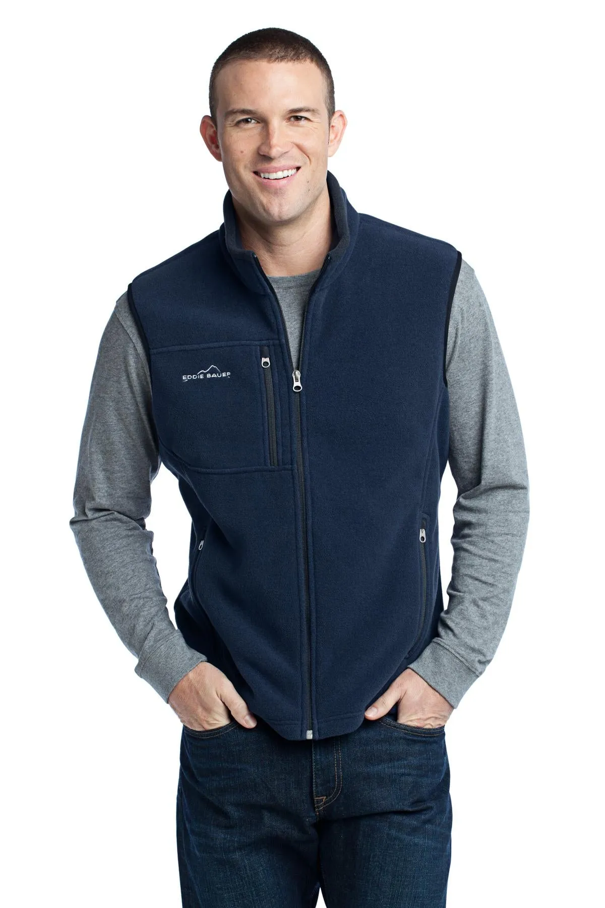 Eddie Bauer Men's Fleece Vest. EB204