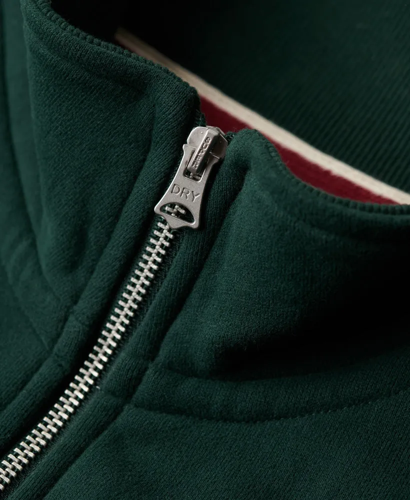 Essential Half Zip Sweatshirt | Forest Green