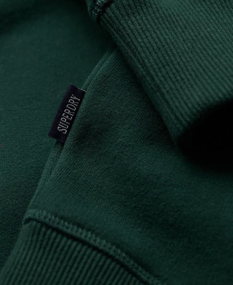 Essential Half Zip Sweatshirt | Forest Green