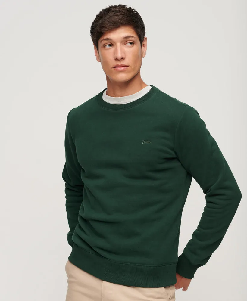 Essential Logo Crew Sweatshirt | Forest Green