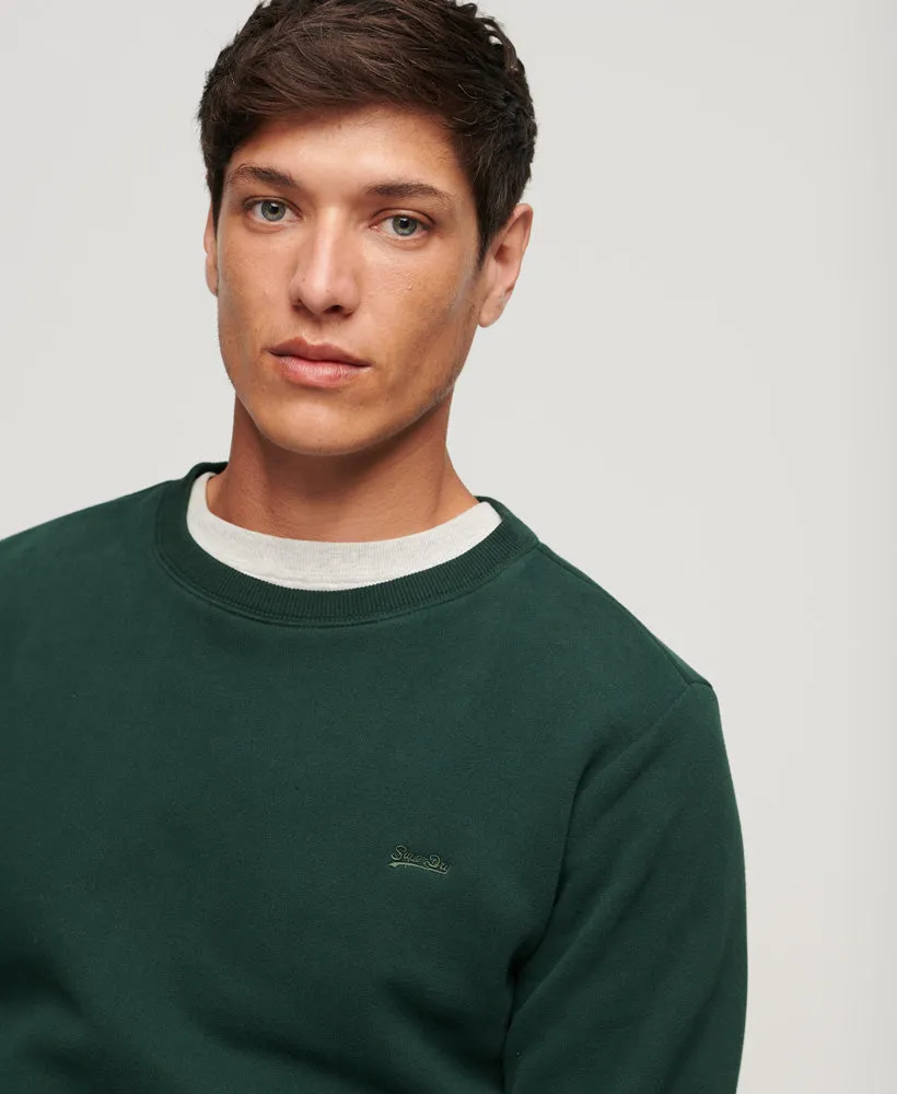 Essential Logo Crew Sweatshirt | Forest Green