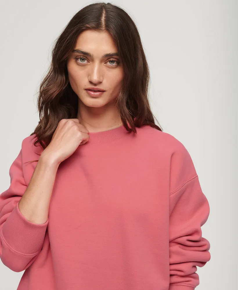 Essential Logo Sweatshirt | Camping Pink