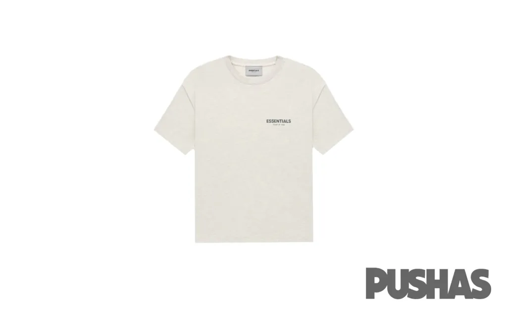 Essentials T-Shirt 'Light Heather Oatmeal' (FW21)