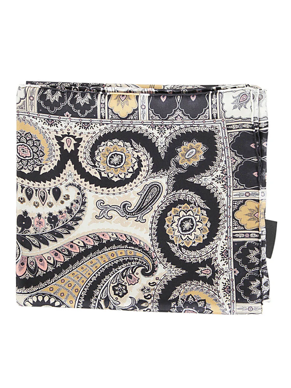 Etro Paisley Printed Finished Edge Scarf