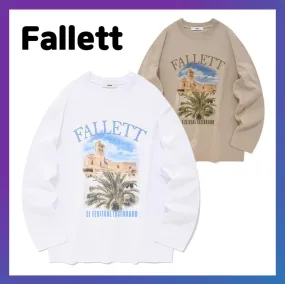 Fallett  |Unisex Street Style Long Sleeves Long Sleeve T-shirt Logo