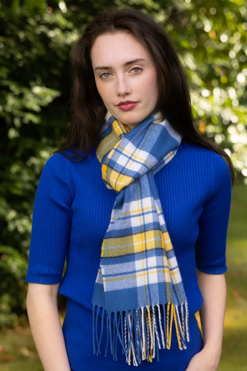 Fine Lambswool Scarf (Ukraine Forever Tartan)