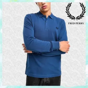 FRED PERRY  |Pullovers Unisex Street Style Long Sleeves Plain Cotton