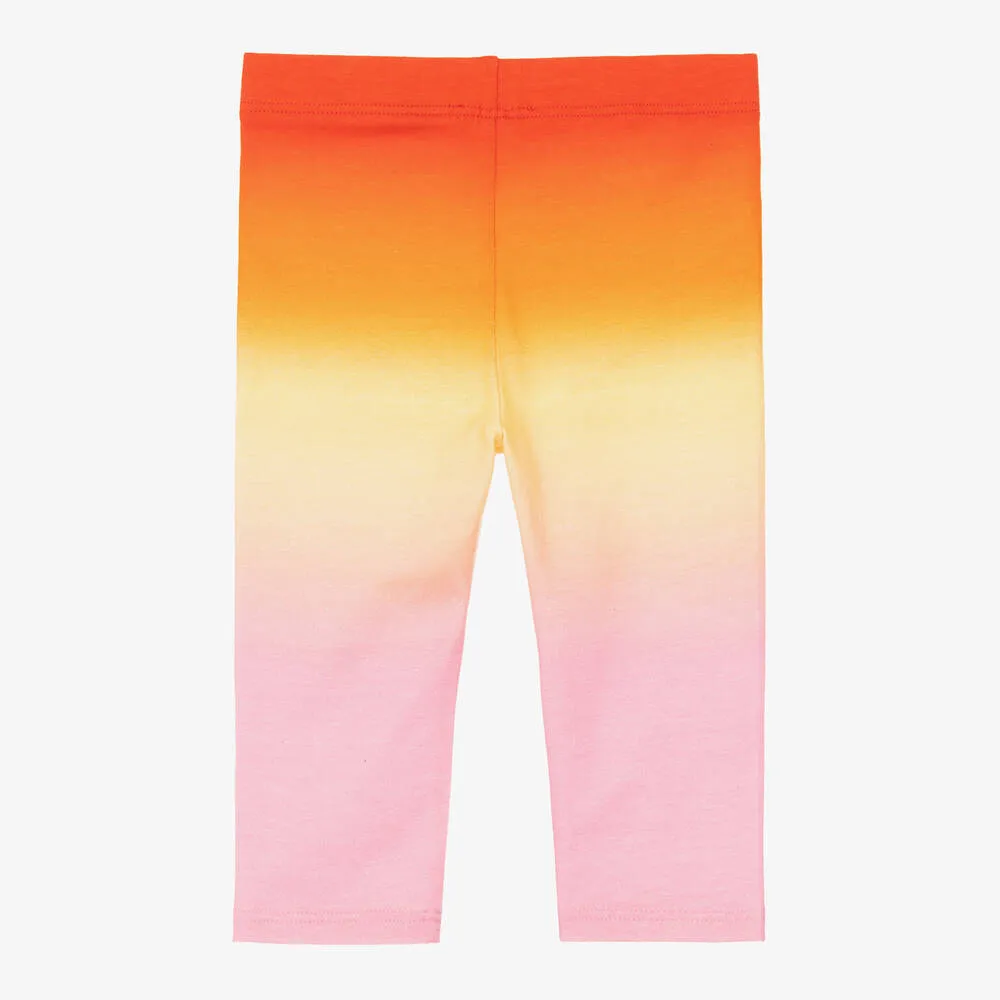 Girls Ombré Cotton Jersey Leggings