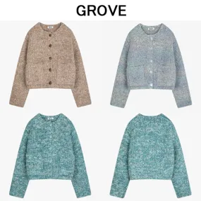 GROVE  |Casual Style Street Style Long Sleeves Office Style