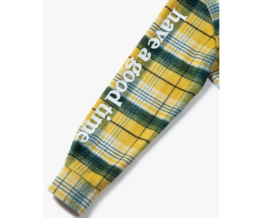 have a good time  |Tartan Other Plaid Patterns Long Sleeves