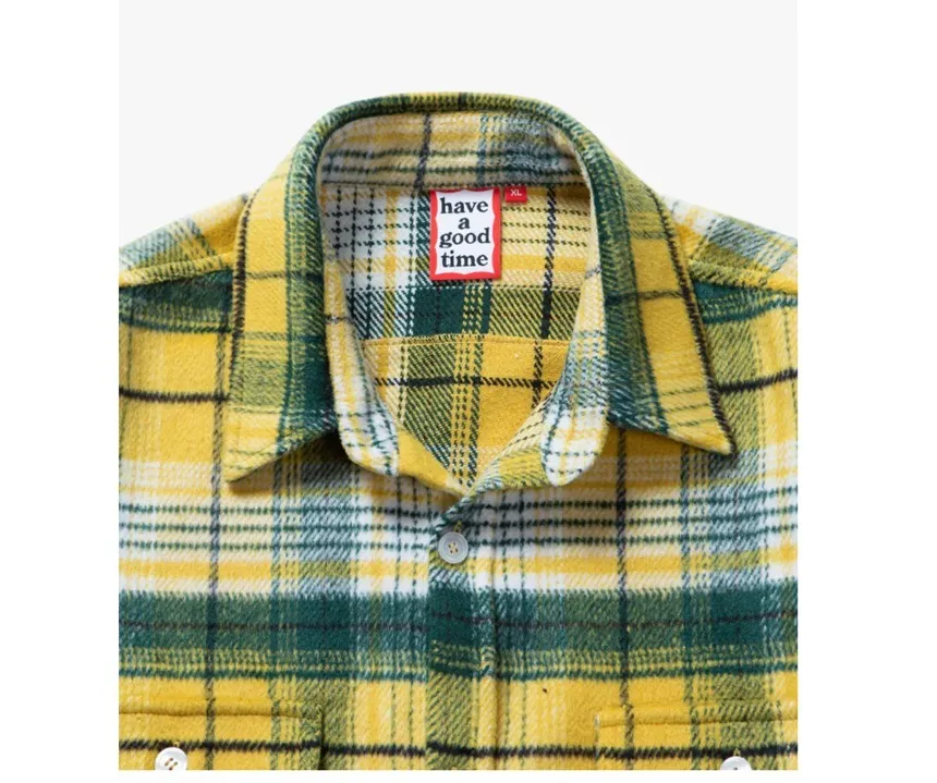 have a good time  |Tartan Other Plaid Patterns Long Sleeves