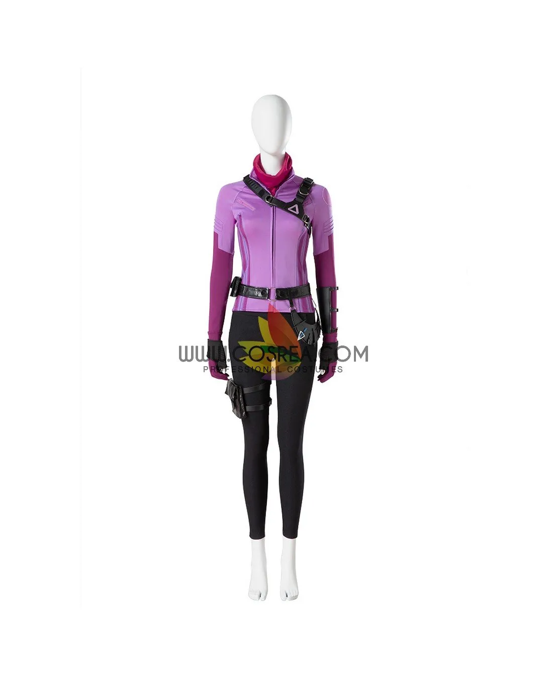 Hawkeye Kate Bishop Magenta Purple Version Cosplay Costume