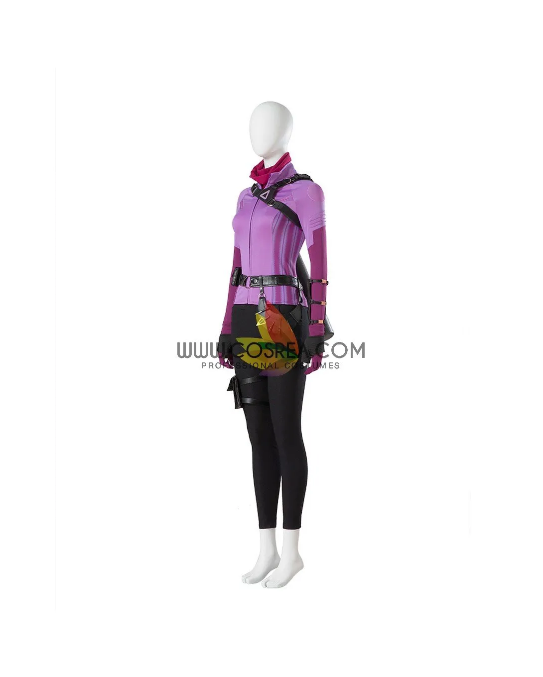 Hawkeye Kate Bishop Magenta Purple Version Cosplay Costume