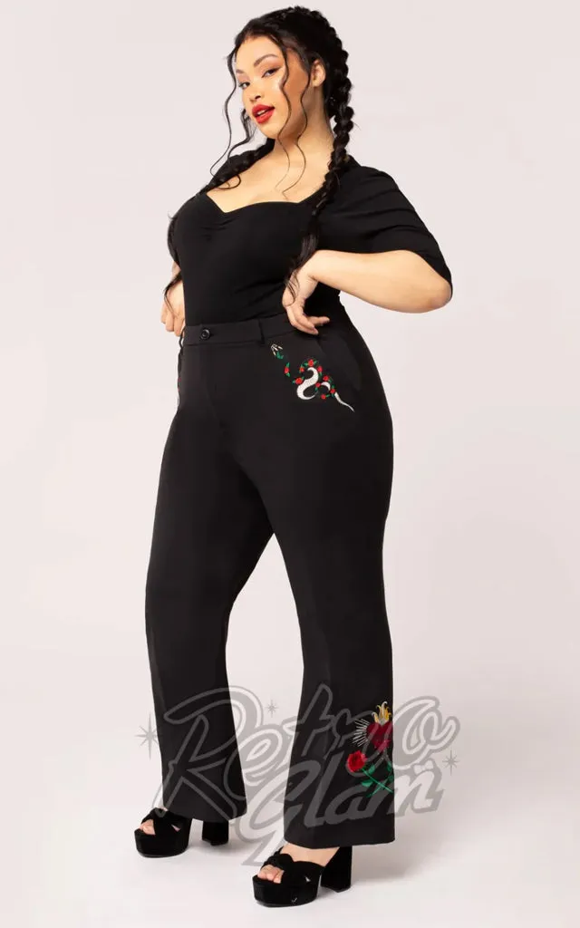 Hell Bunny Viva Maria Trousers