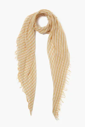 Honey Linea Cashmere and Silk Scarf