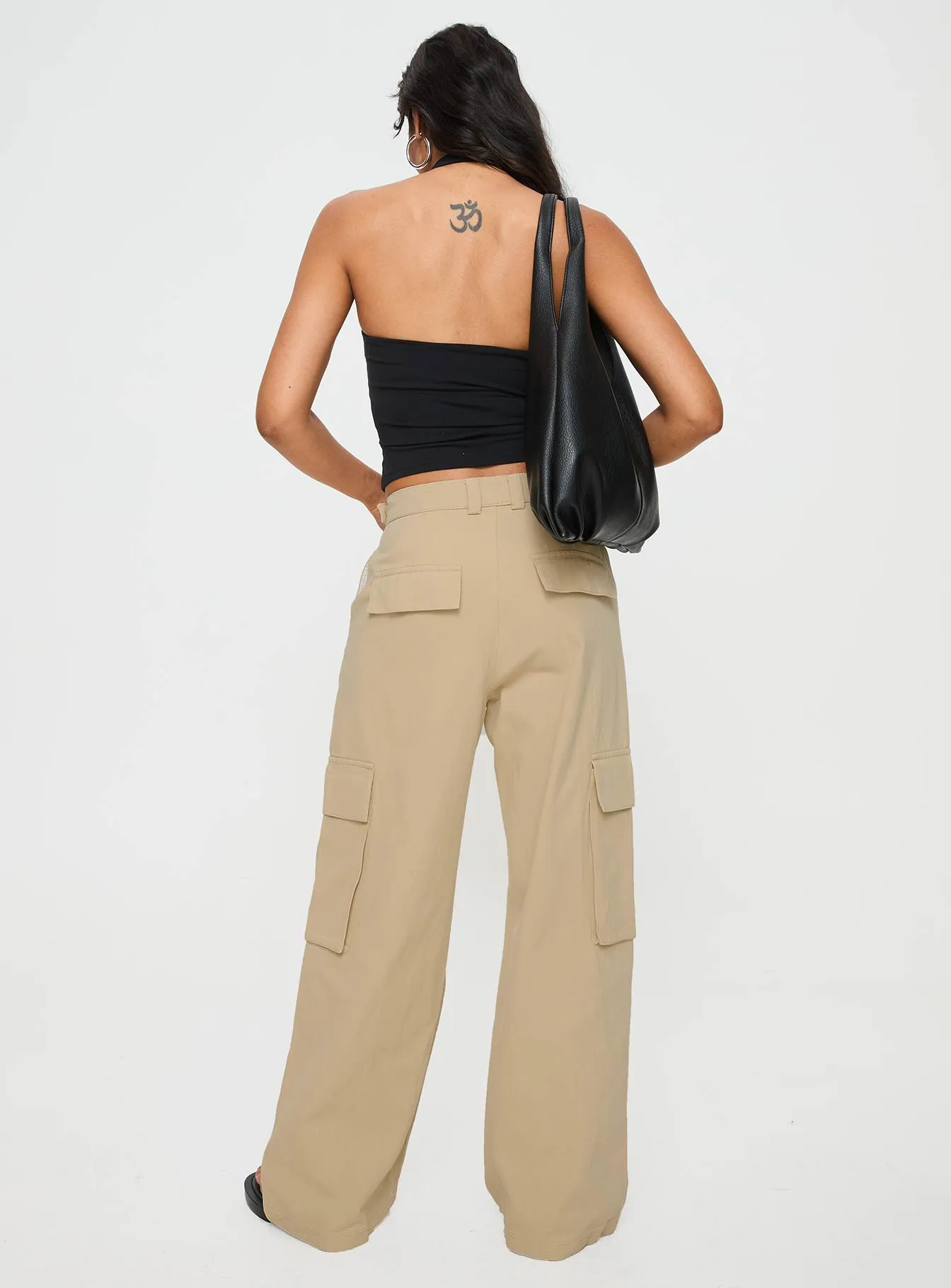 Indola Cargo Pants Tan