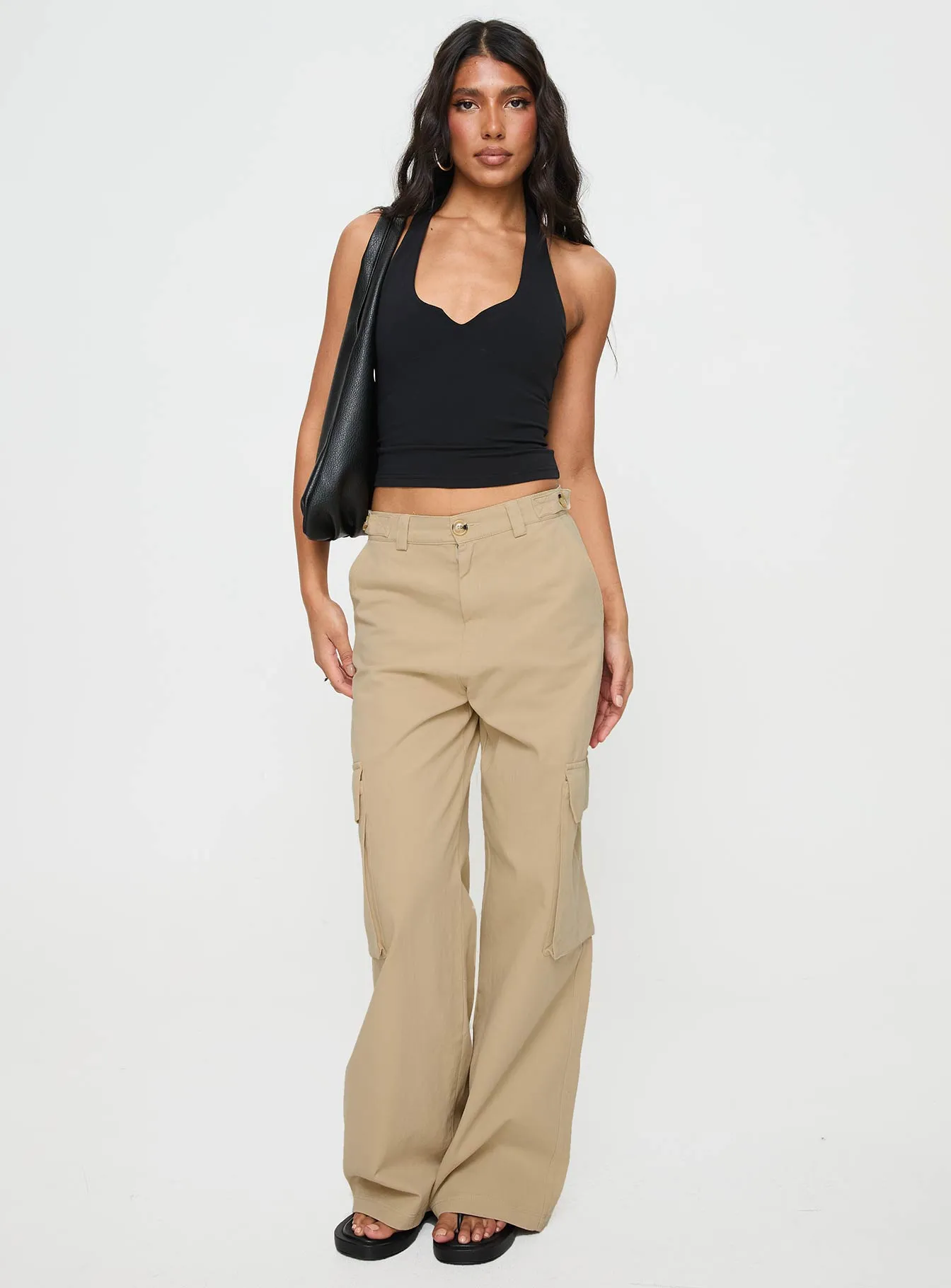 Indola Cargo Pants Tan