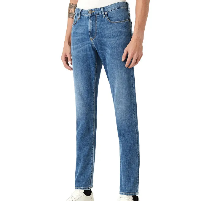 JEANS DENIM STRETCH Man Blue Denim 