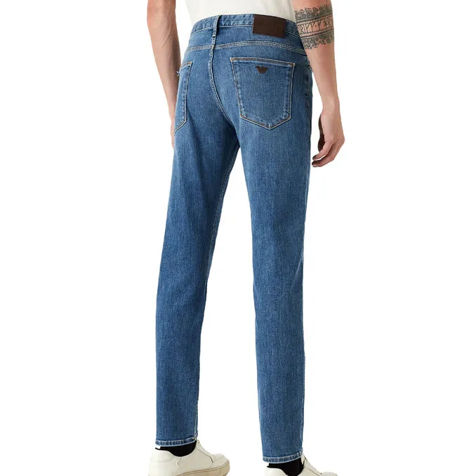 JEANS DENIM STRETCH Man Blue Denim 