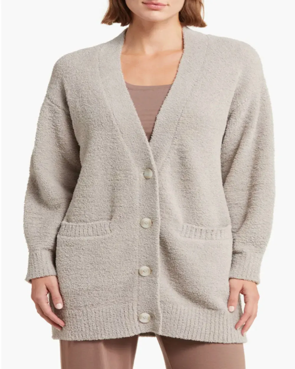 Joselyn Cardigan in Granite