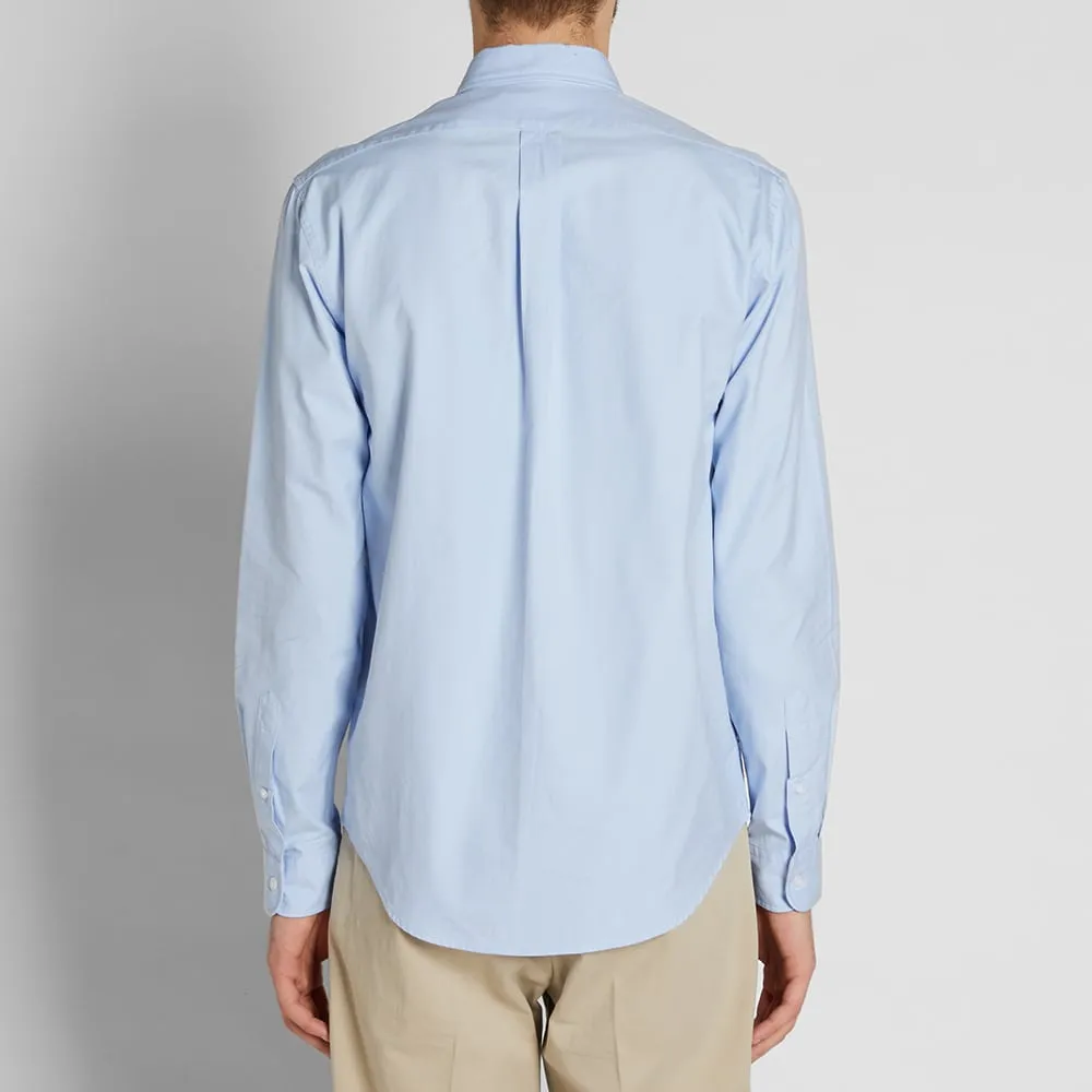 Kenzo Button Down Tiger Twill ShirtSky Blue