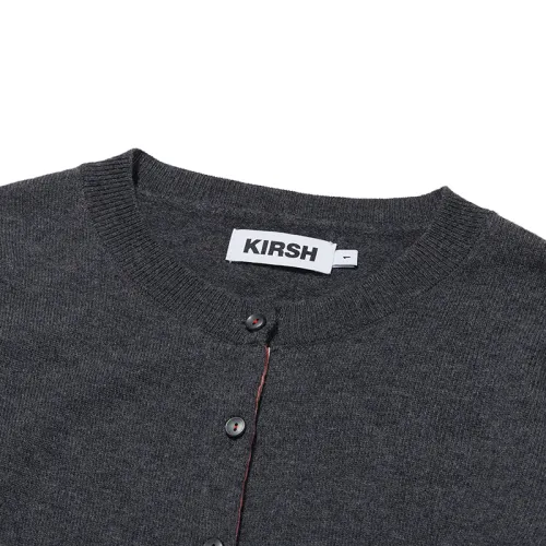 KIRSH  |Unisex Street Style Long Sleeves Logo Cardigans