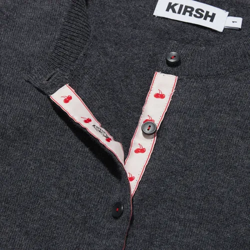 KIRSH  |Unisex Street Style Long Sleeves Logo Cardigans