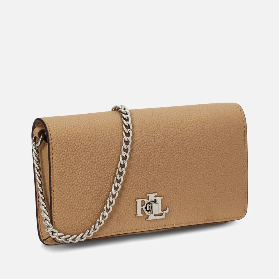 Lauren Ralph Lauren Leather Phone Tech Bag