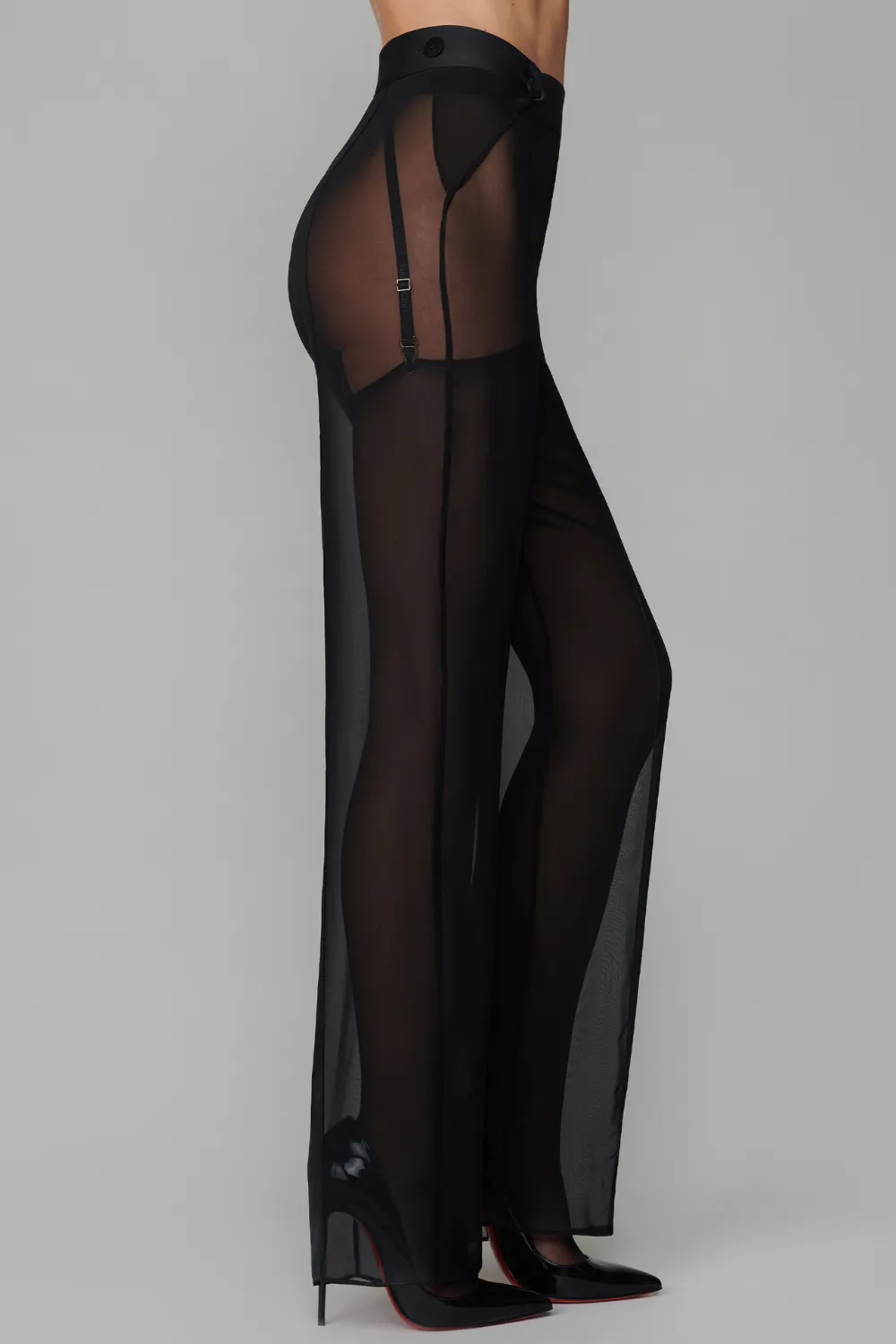 Le Vestiaire Chiffon Suspender Trousers