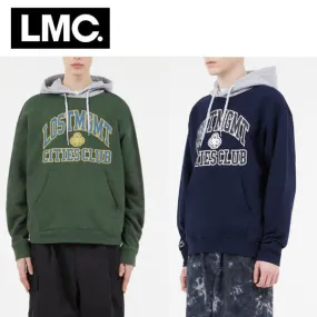 LMC  |Unisex Street Style Long Sleeves Cotton Logos on the Sleeves