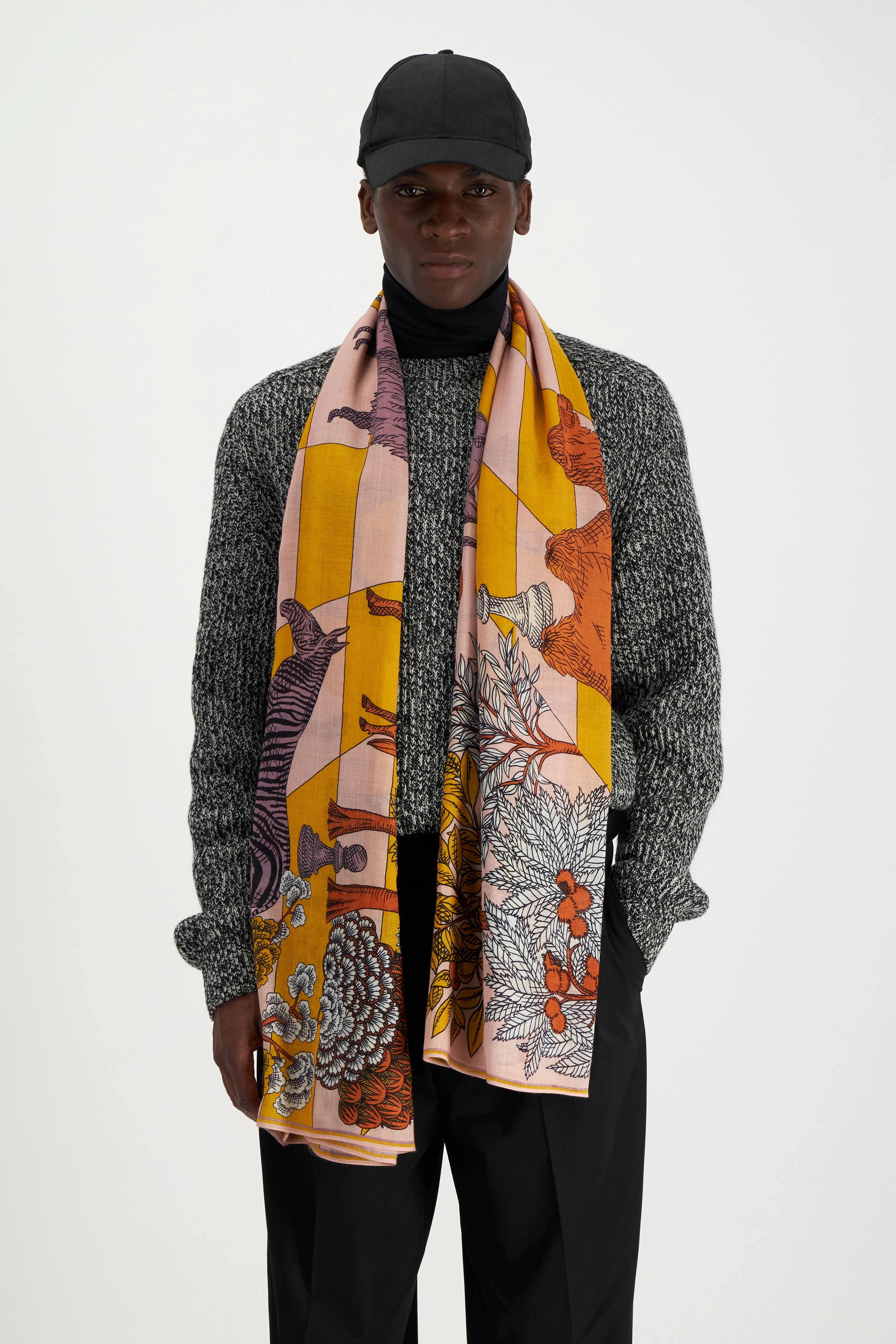 Magnus Scarf in Nude - Inoui Editions