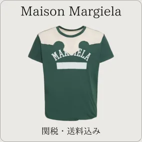 Maison Margiela  |Crew Neck Pullovers Cotton Short Sleeves Logo Designers