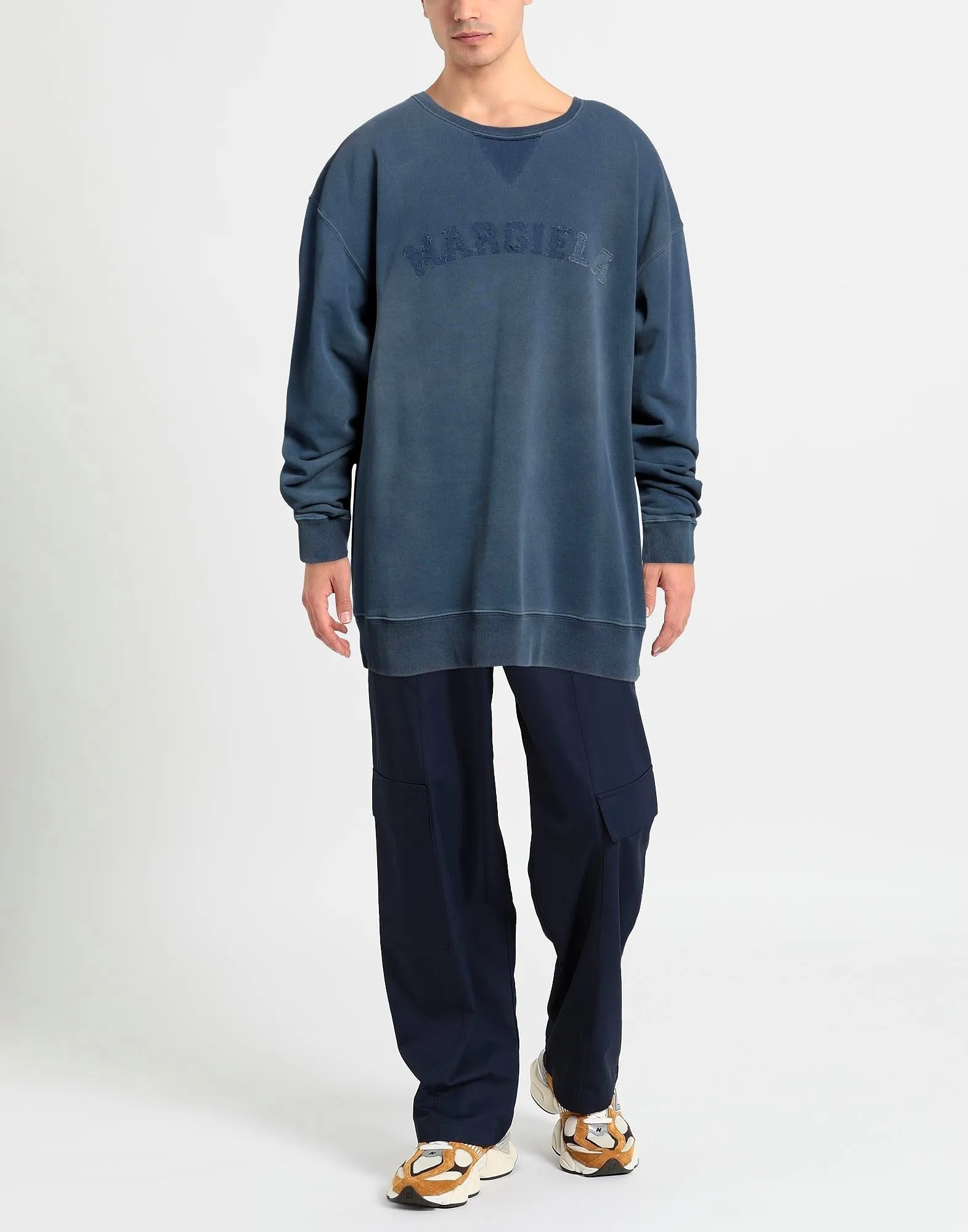 Maison Margiela  |Crew Neck Pullovers Unisex Long Sleeves Plain Cotton Logo