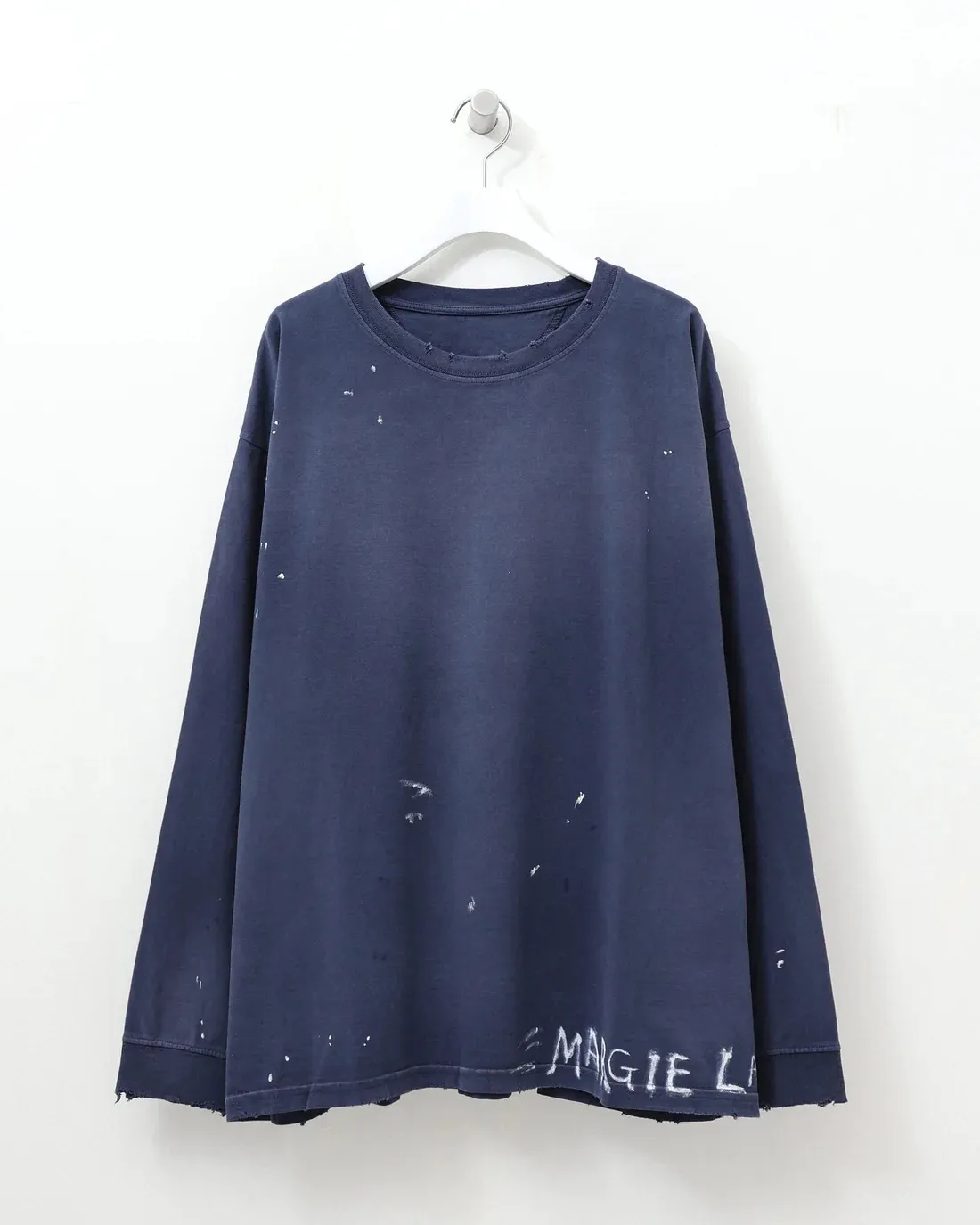 Maison Margiela  |Pullovers Long Sleeves Cotton Long Sleeve T-shirt Logo