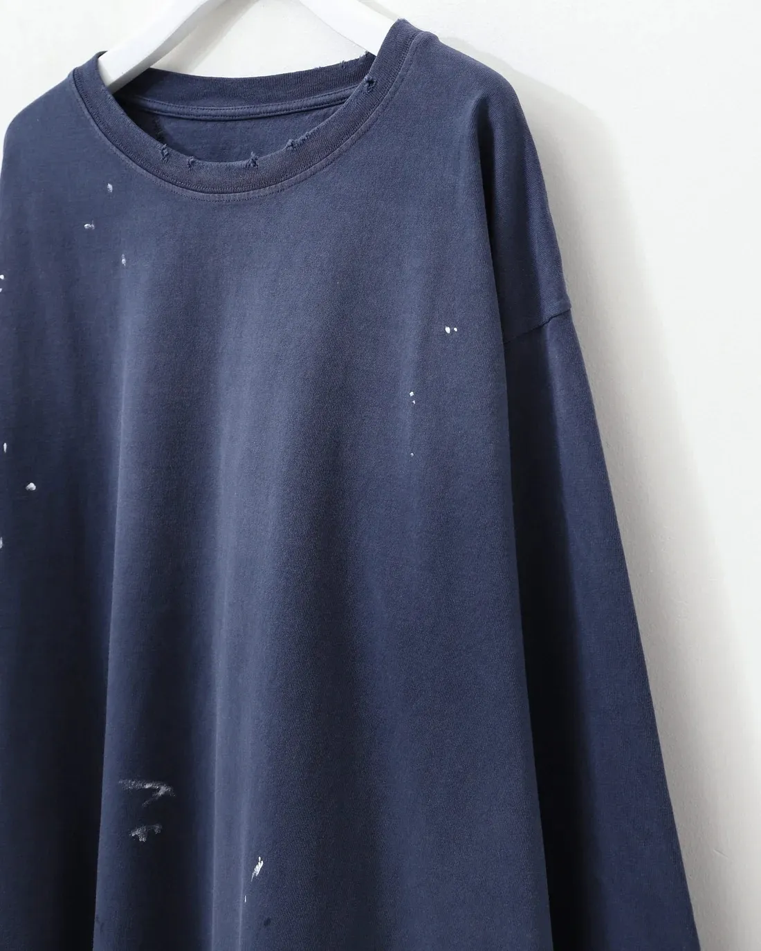 Maison Margiela  |Pullovers Long Sleeves Cotton Long Sleeve T-shirt Logo