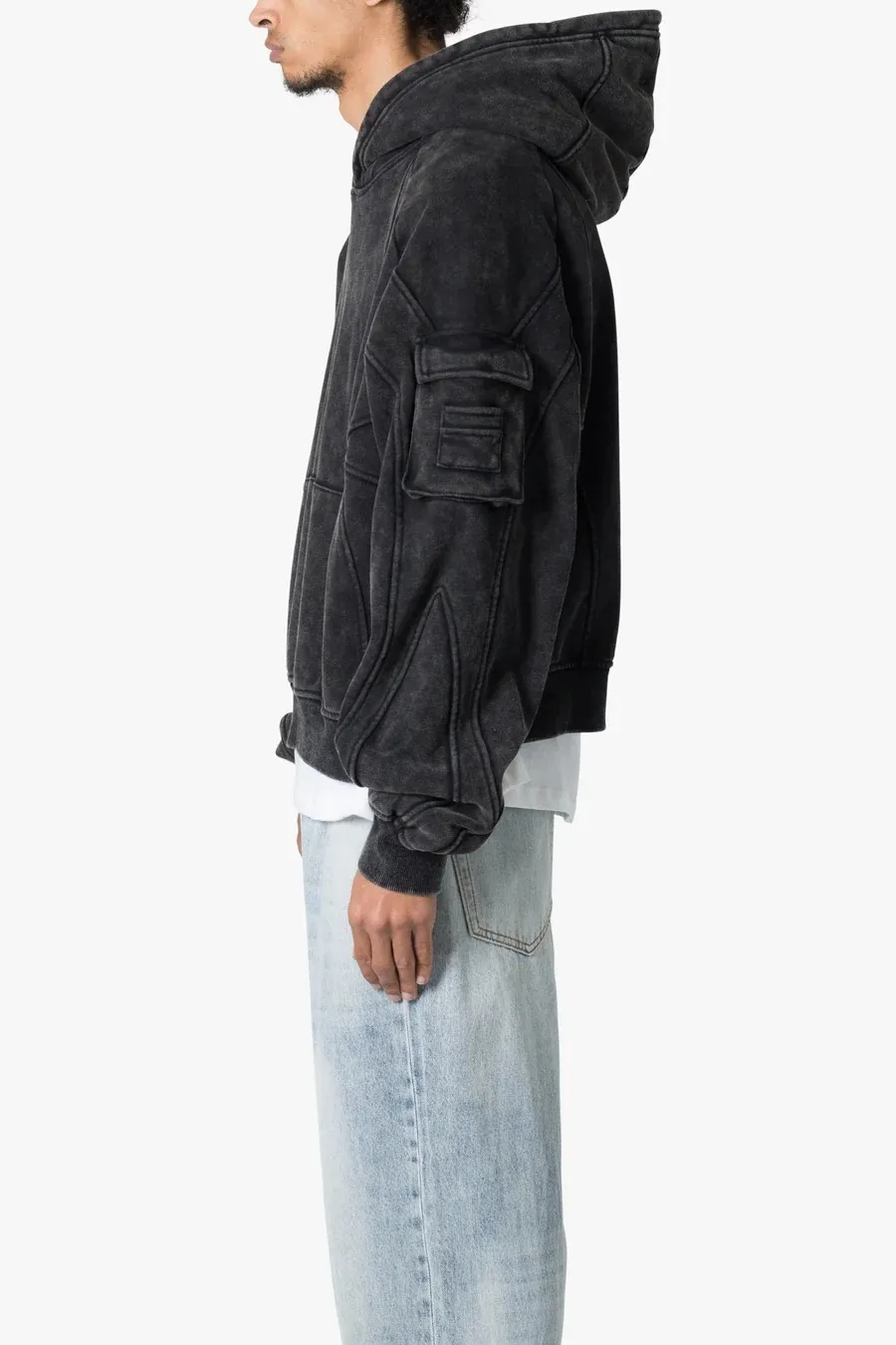 MNML  |Pullovers Street Style Long Sleeves Plain Cotton Oversized