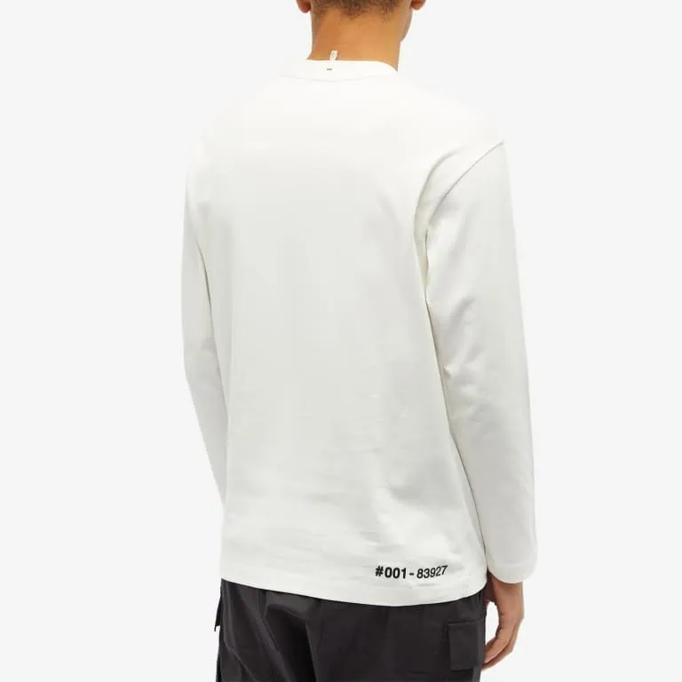 MONCLER  |Crew Neck Long Sleeves Plain Cotton Long Sleeve T-shirt