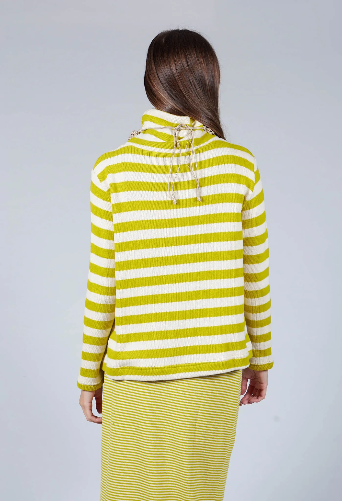 Musei U Jumper in Lime