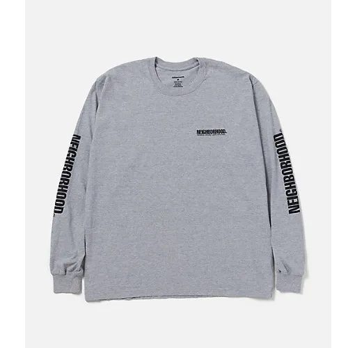 NEIGHBORHOOD  |Unisex Long Sleeves Plain Cotton Long Sleeve T-shirt Logo