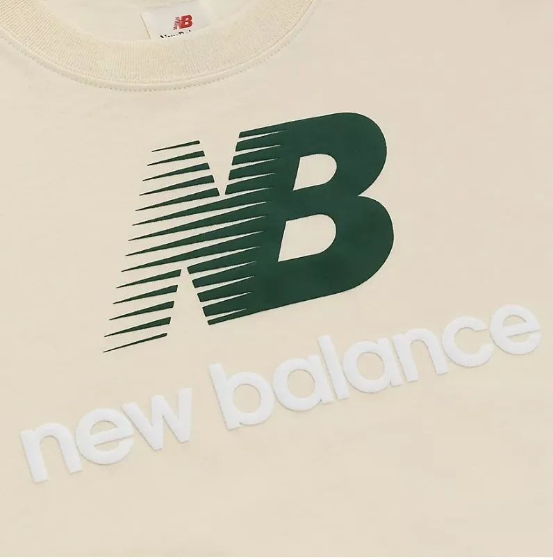 New Balance  |Unisex U-Neck Long Sleeves Long Sleeve T-shirt Logo