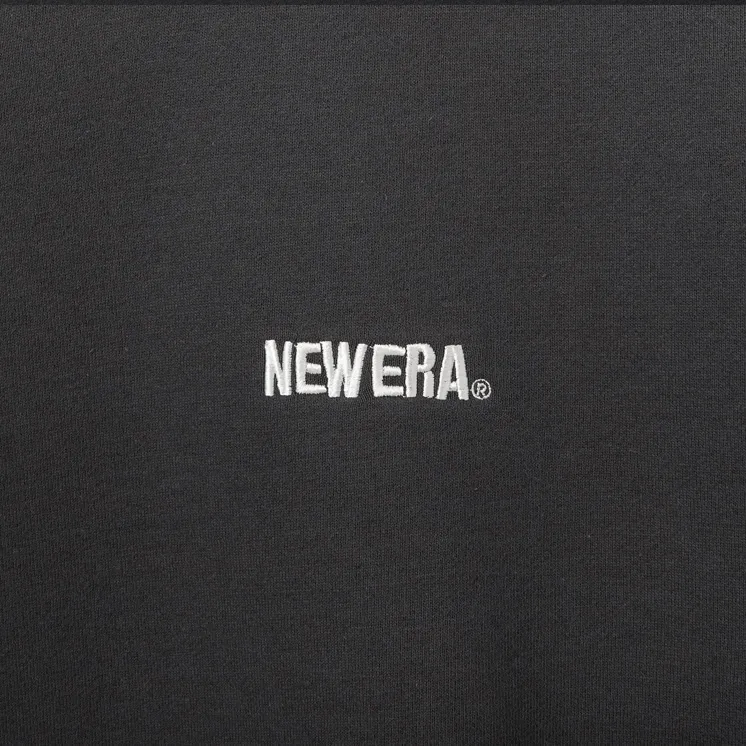 New Era  |Unisex U-Neck Long Sleeves Plain Cotton Logos on the Sleeves