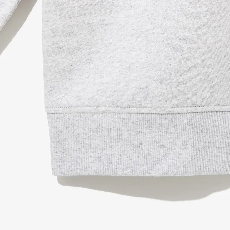 New Era  |Unisex U-Neck Long Sleeves Plain Cotton Logos on the Sleeves