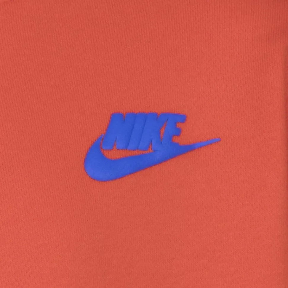 NIKE JUNIOR DAY RED CREW SWEATSHIRT