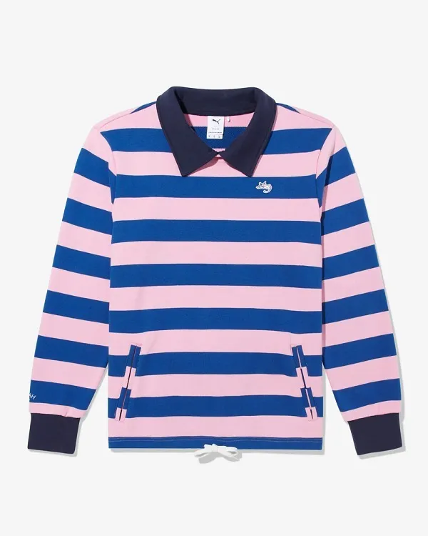 NOAH NYC  |Stripes Street Style Collaboration Long Sleeves Cotton