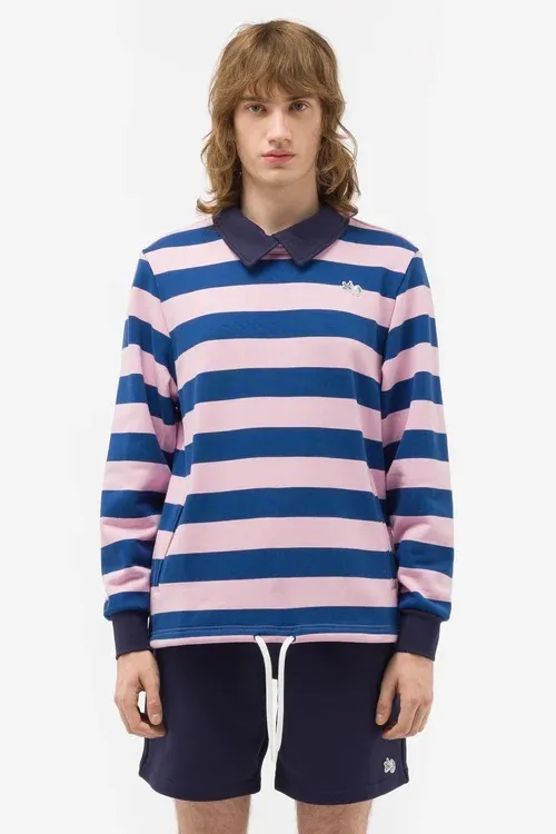 NOAH NYC  |Stripes Street Style Collaboration Long Sleeves Cotton