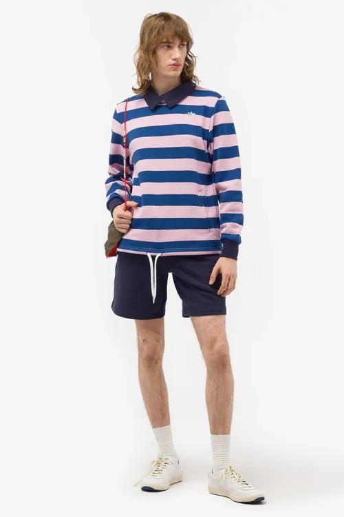 NOAH NYC  |Stripes Street Style Collaboration Long Sleeves Cotton