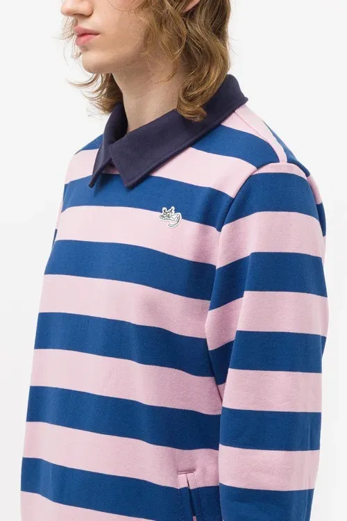 NOAH NYC  |Stripes Street Style Collaboration Long Sleeves Cotton