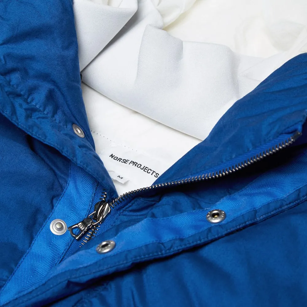 Norse Projects Willum Down Poplin JacketBristol Blue