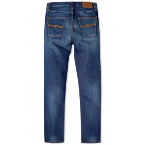 Nudie Steady Eddie JeanOrganic Whistle Blue